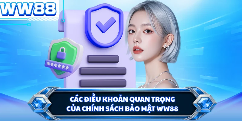 Các điều khoản quan trọng của chính sách bảo mật WW88
