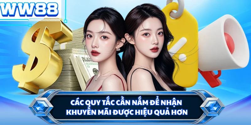 Các quy tắc cần nắm để nhận khuyến mãi được hiệu quả hơn