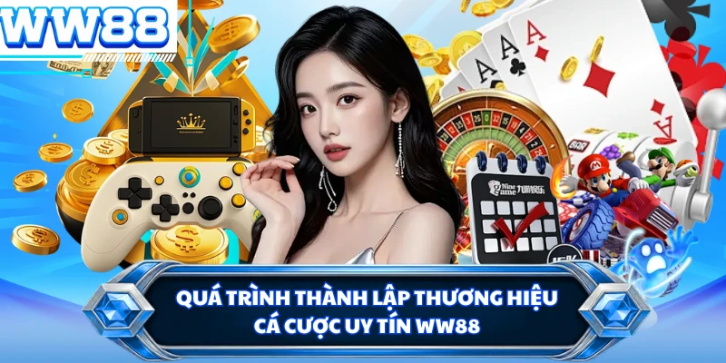 Quá trình thành lập thương hiệu cá cược uy tín WW88
